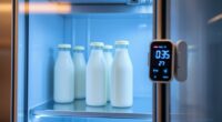 top milk fridge thermometers