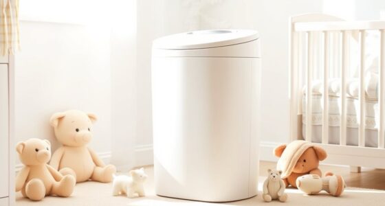 top odor control diaper pails