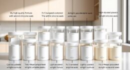 top powdered formula containers