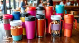 top spill proof travel cups