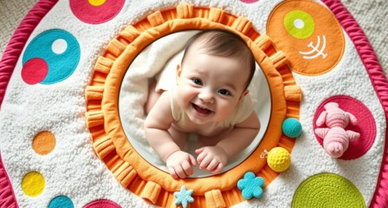 top tummy time mirror mats