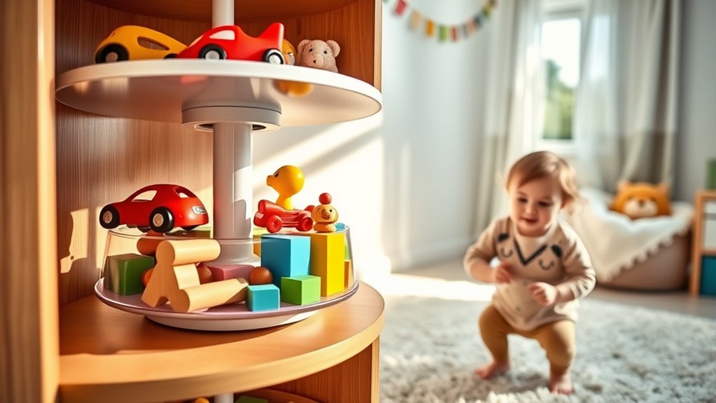 toy rotation fosters curiosity