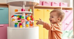 toy rotation reduces clutter