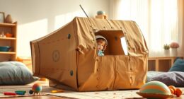 transforming cardboard into adventure