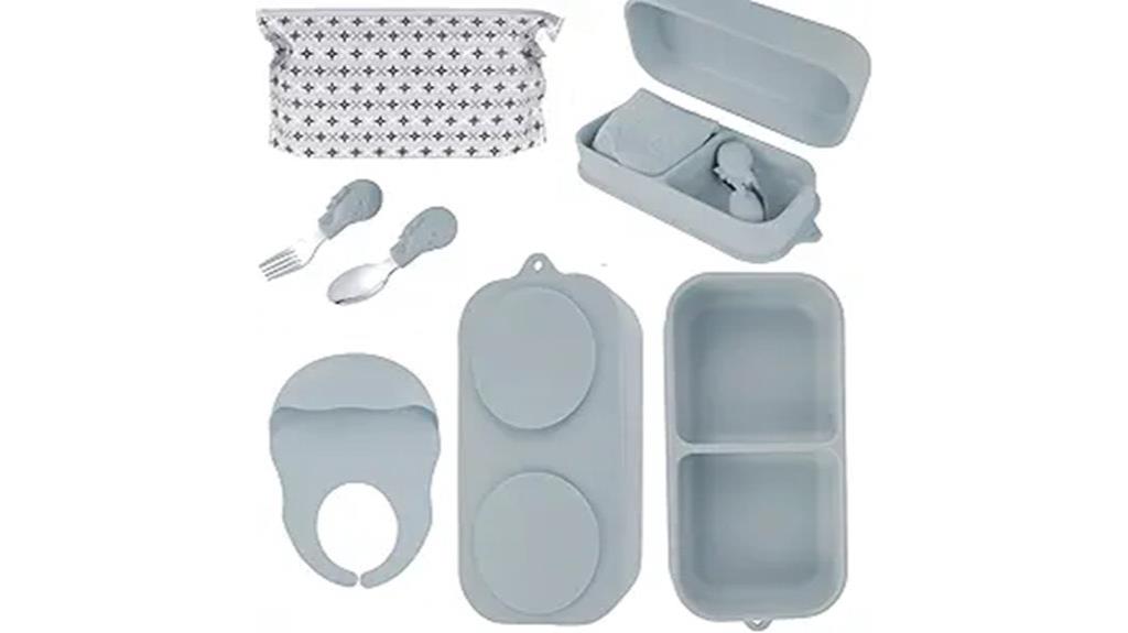 travel baby feeding set