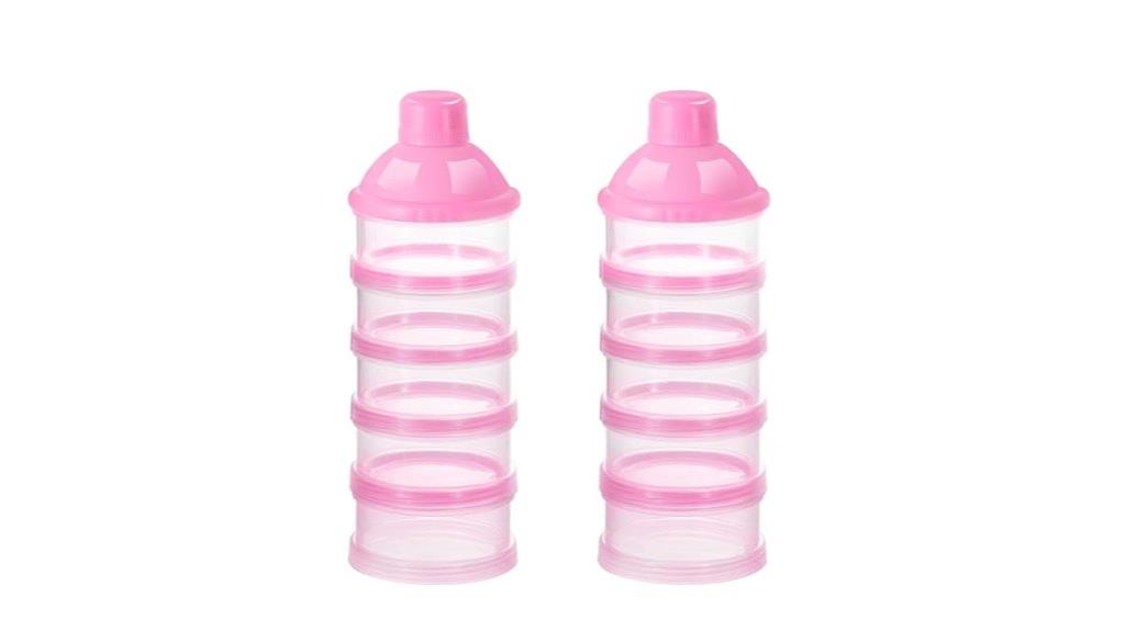 travel friendly stackable dispenser