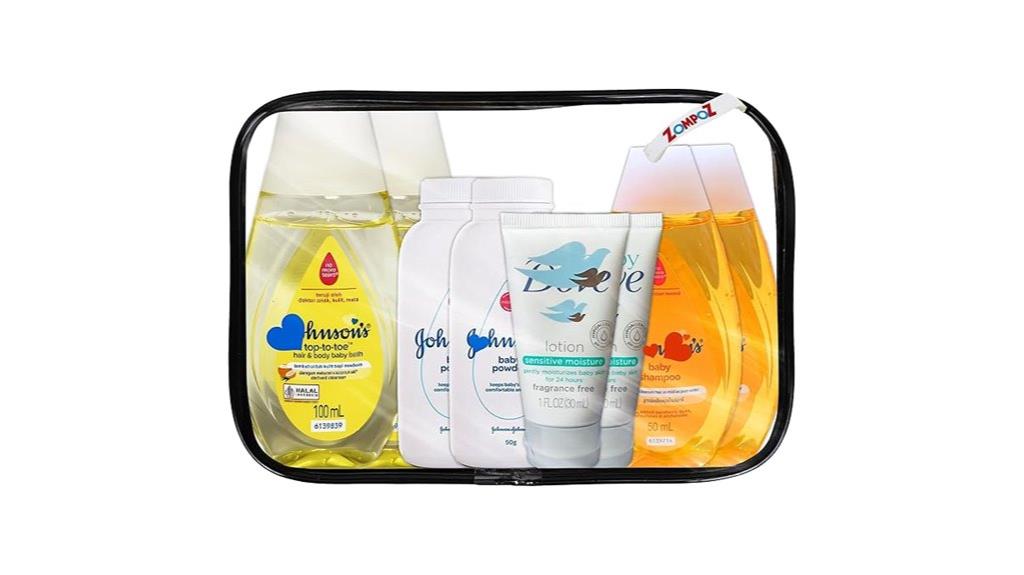 travel sized bathroom essentials