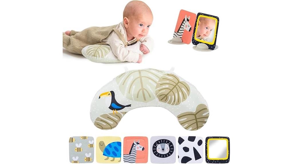 tummy time cushion set