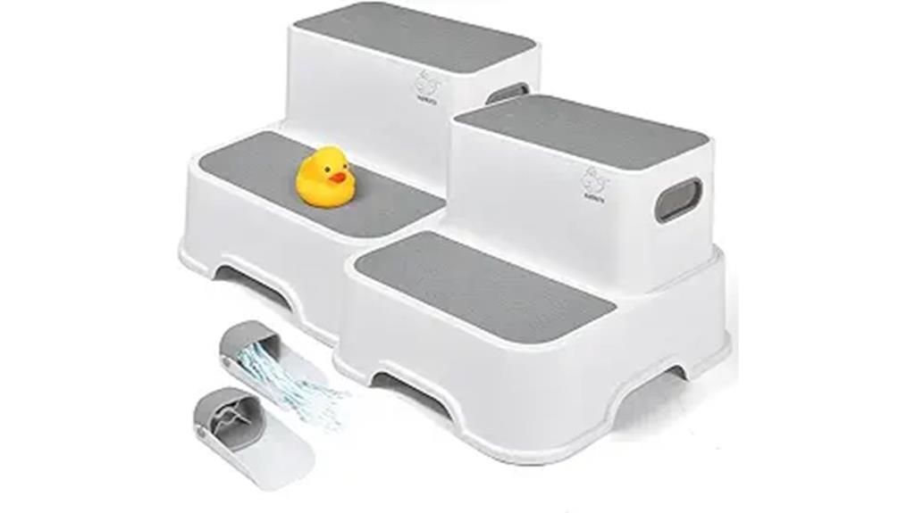 two pack toddler step stools