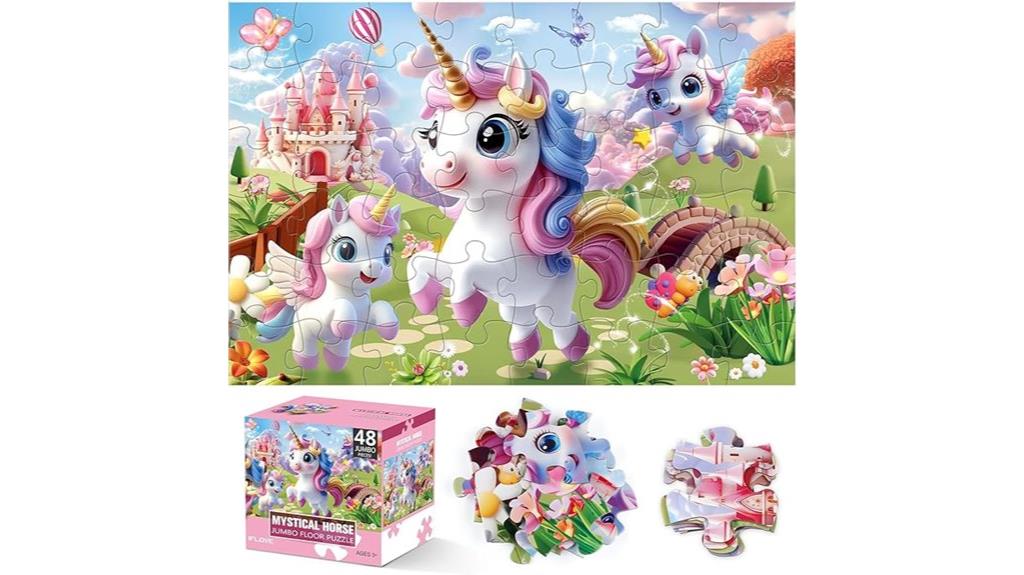 unicorn jumbo floor puzzle