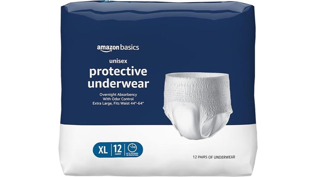 unisex overnight absorbent underwear