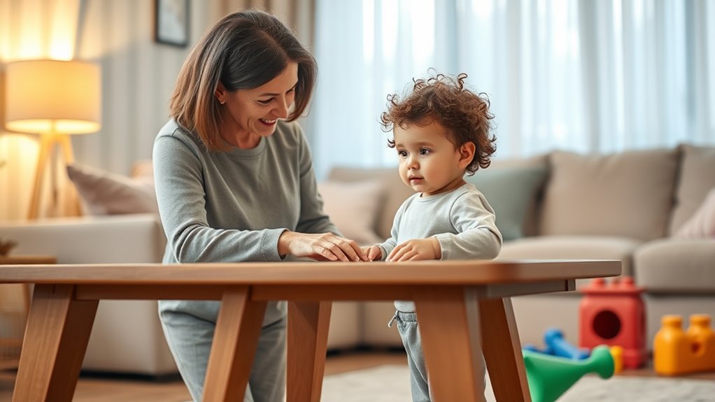 use praise and routines