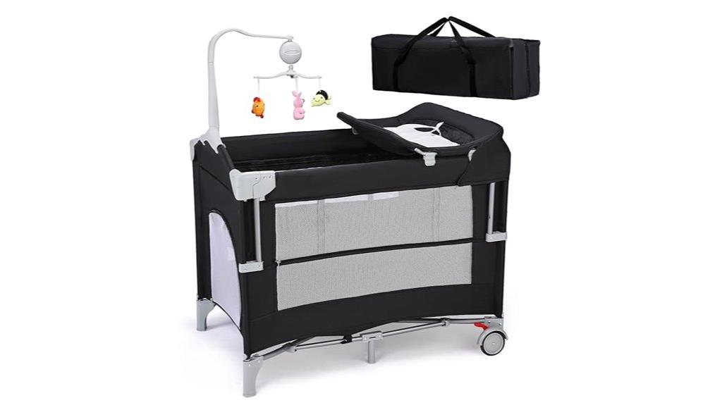 versatile 5 in 1 baby bed