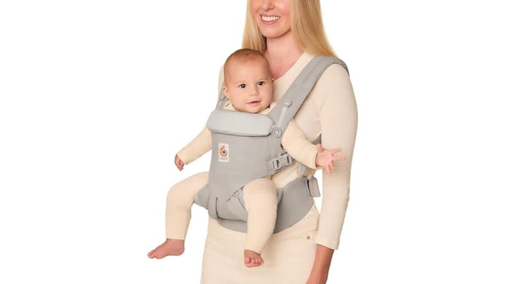 versatile ergonomic baby carrier