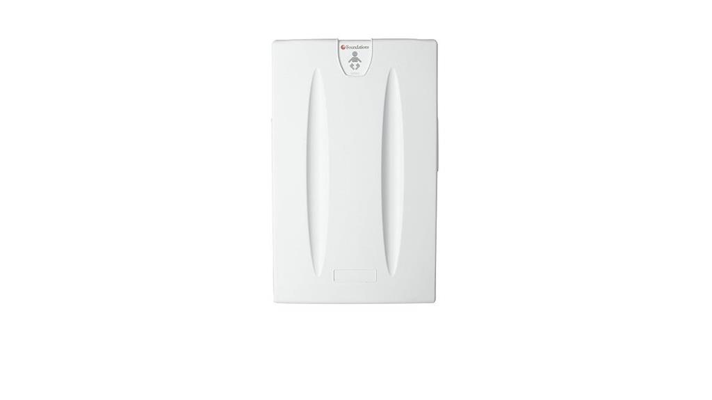 vertical baby diaper station