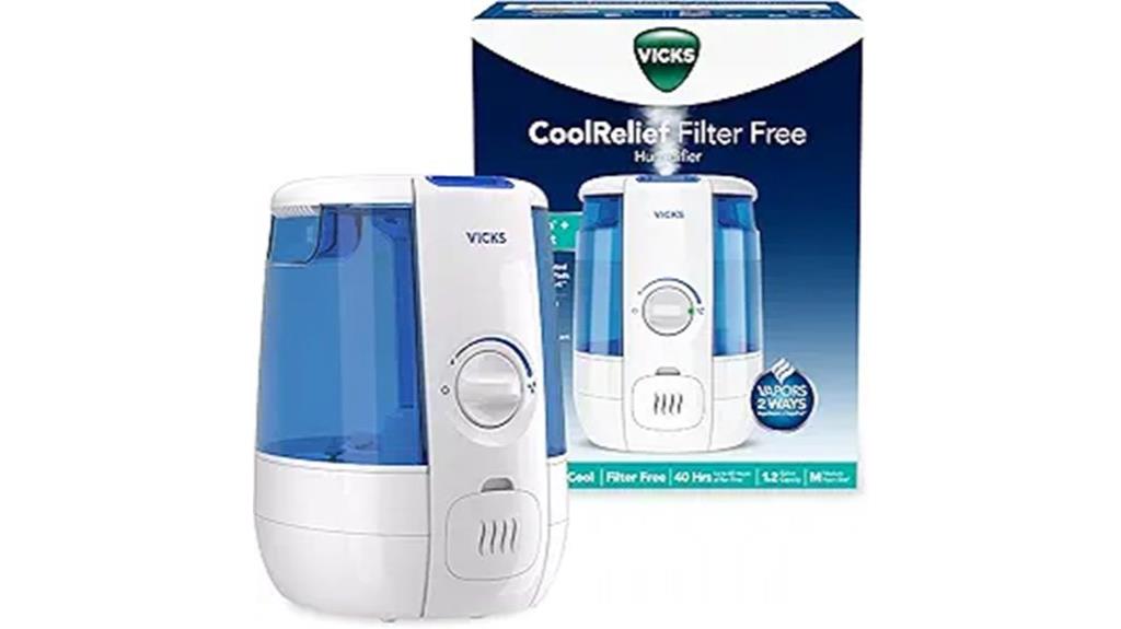 vicks humidifier with cool mist
