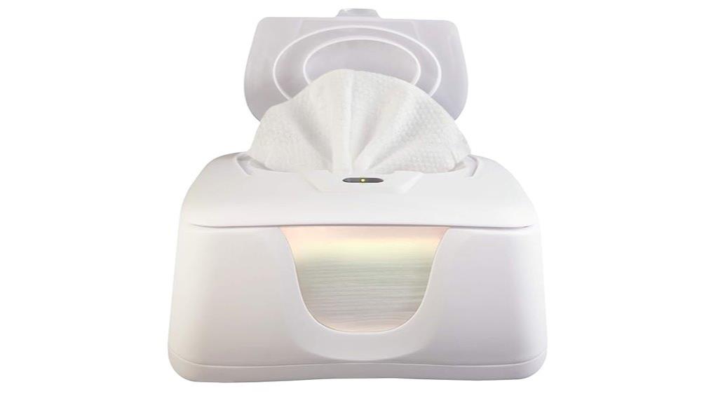 warm wipes storage dispenser