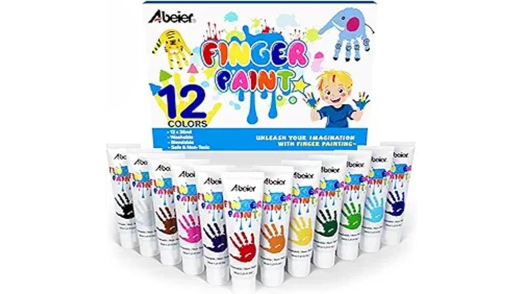 washable toddler finger paint