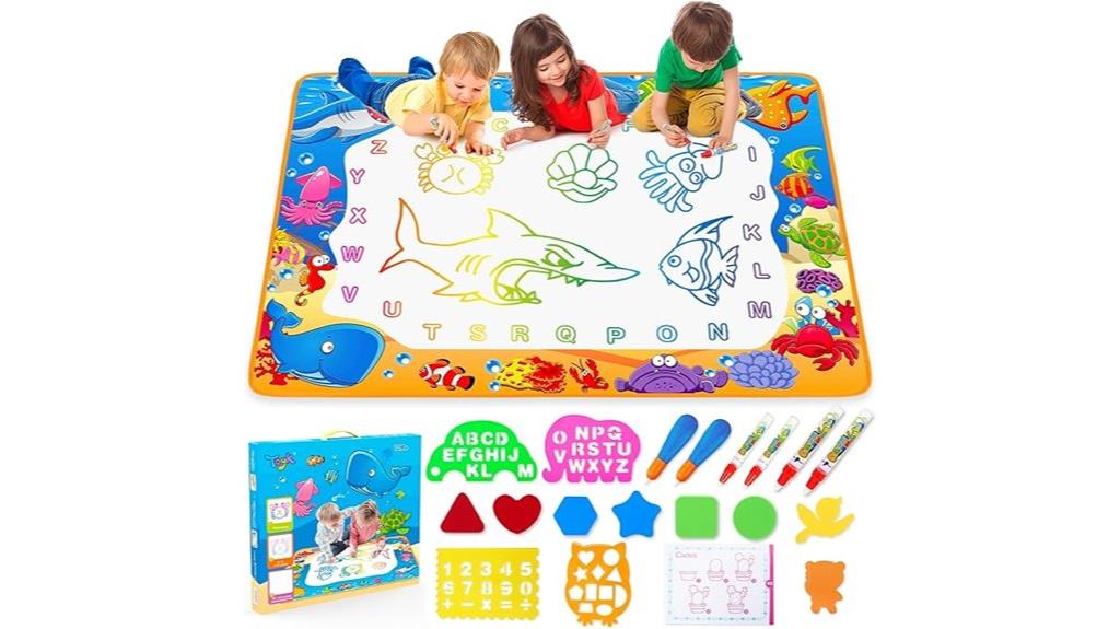 water drawing mat for kids
