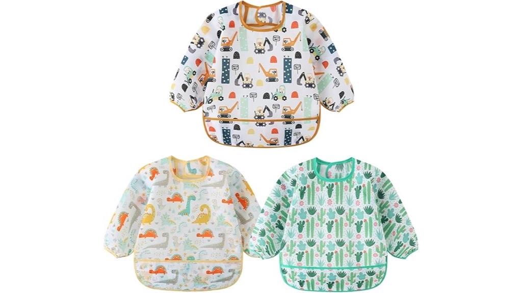 waterproof baby bibs set