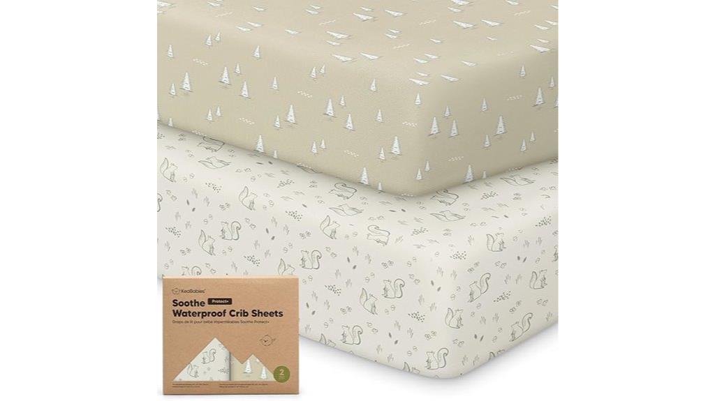 waterproof baby crib sheets