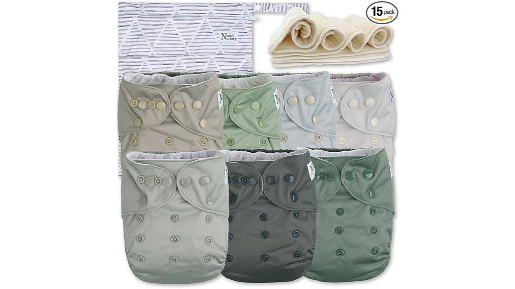 waterproof cloth diapers pack