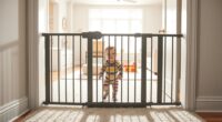 wide doorway baby gates