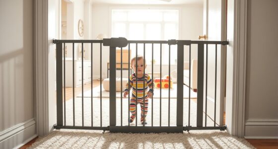 wide doorway baby gates