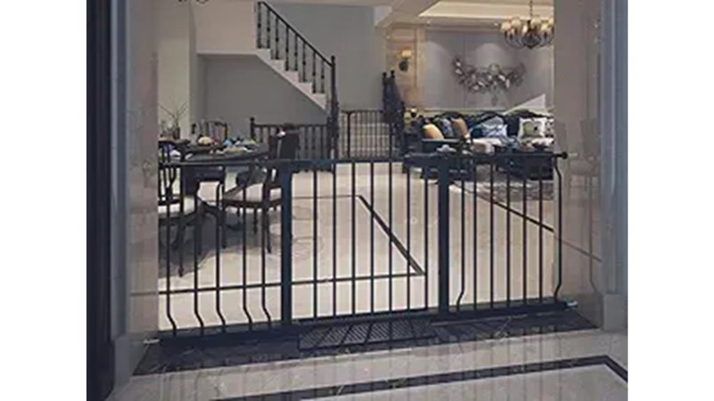 wide indoor safety barrier