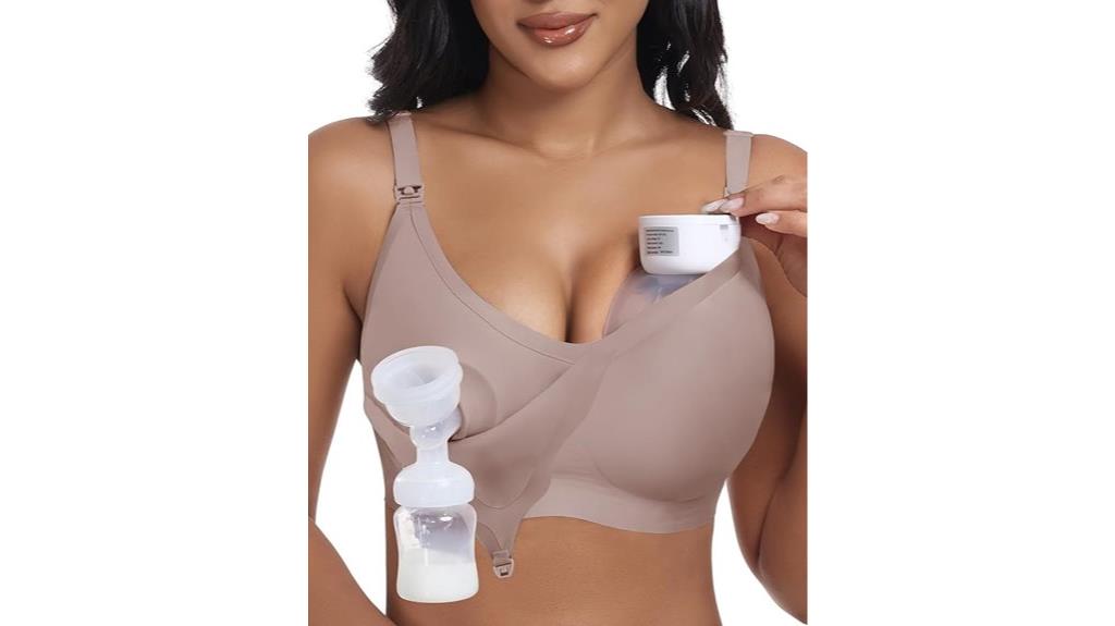 wireless nursing pump bra
