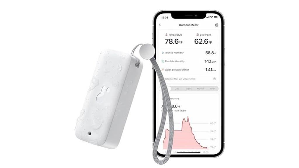 wireless waterproof thermometer