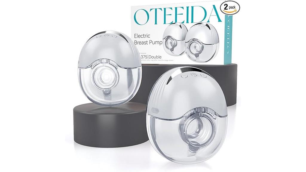 wireless wearable breast pump