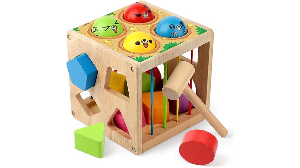 wooden montessori toddler toys