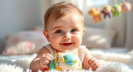 5 month old baby development