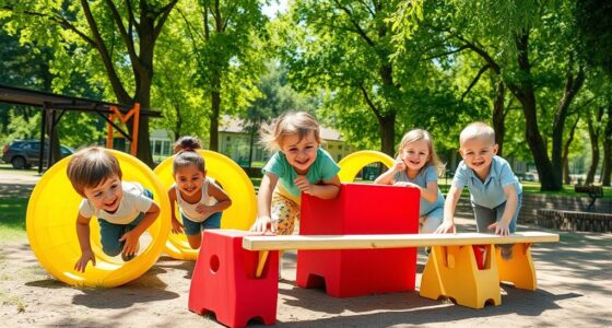 active obstacle course play