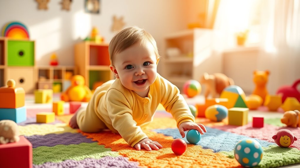 baby crawling game ideas