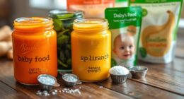 baby food sugar salt