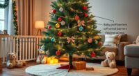 baby proofing christmas decorations