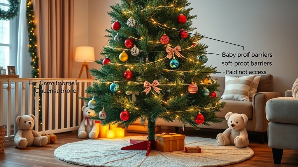 baby proofing christmas decorations