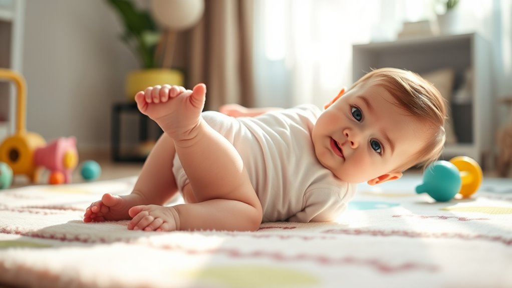 baby rolling over milestones
