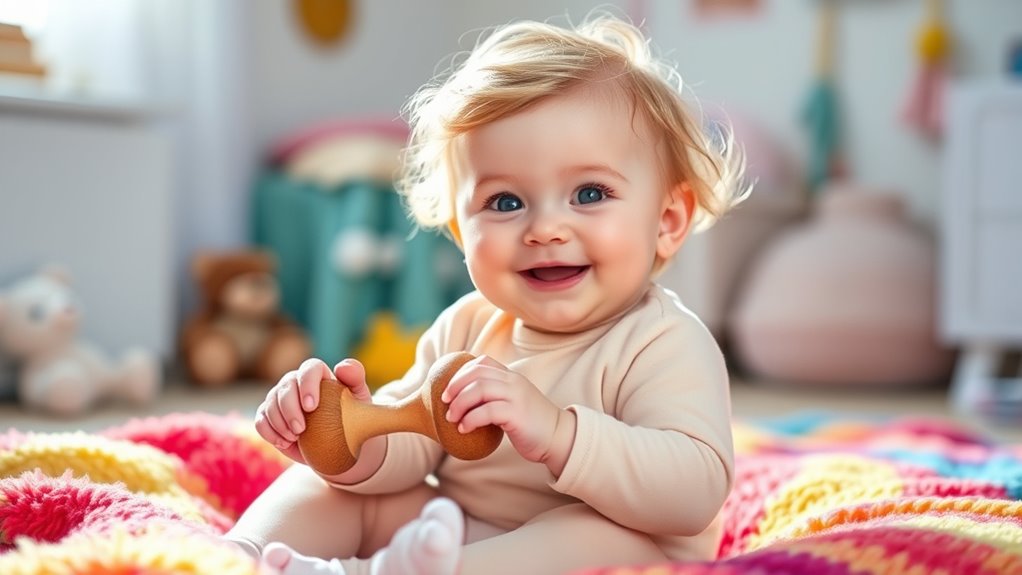 baby s 9 month development milestones