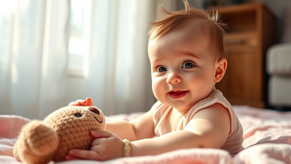 baby s growing curiosity and teething