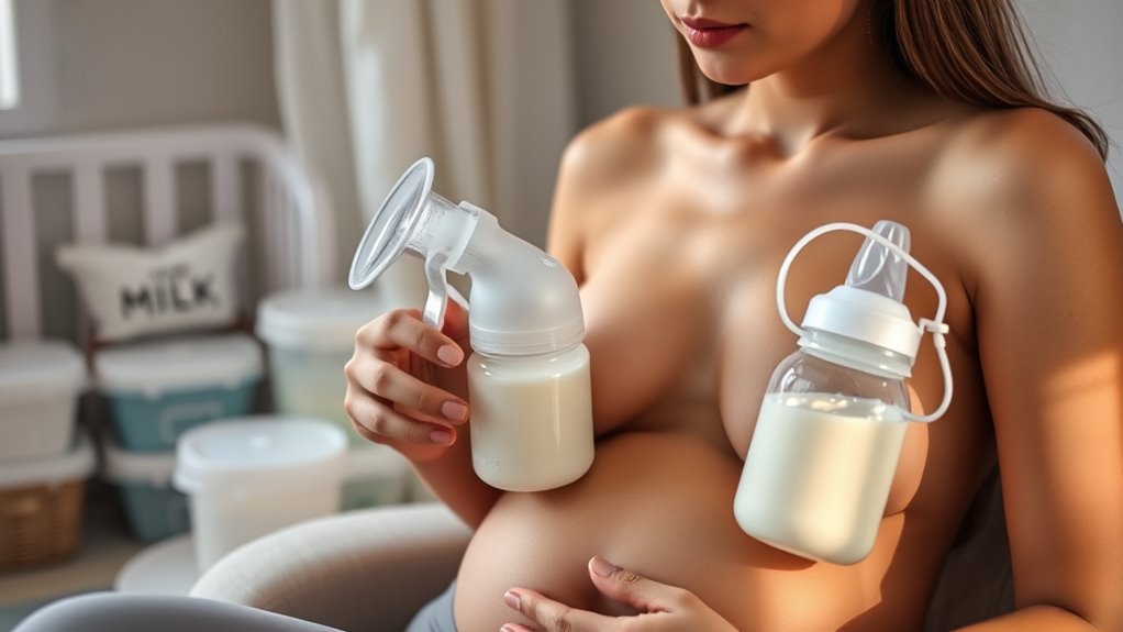 breast milk pumping tips