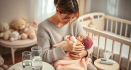 caring for a sick baby