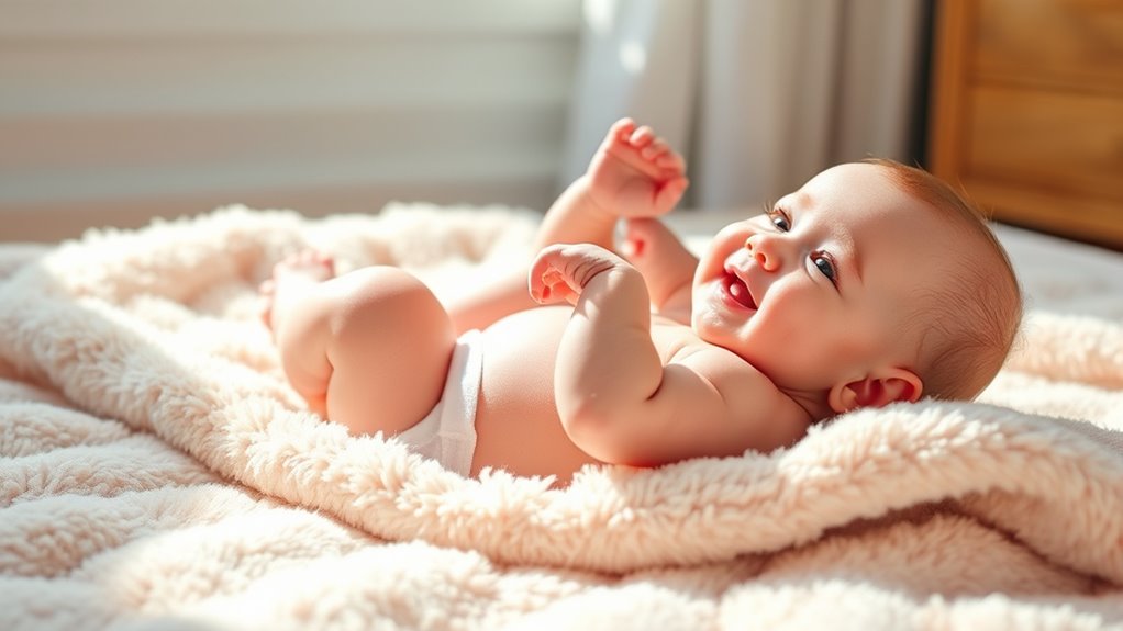 encourage tummy time milestones
