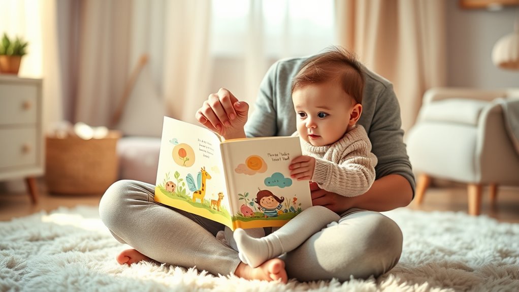 engage baby with reading