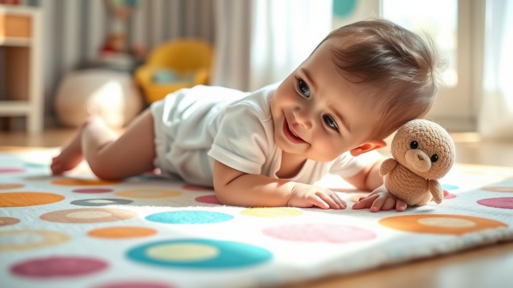 ensure safe engaging tummy time