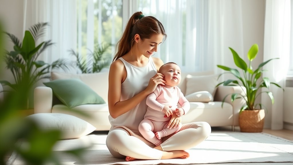 gentle yoga bonding activities