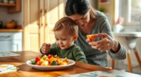 handling toddler food fights