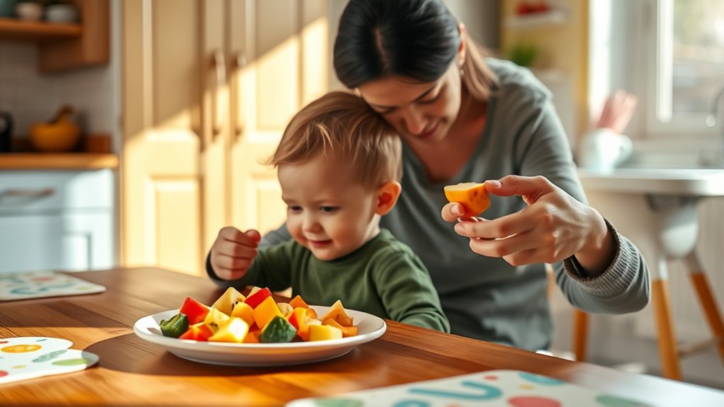 handling toddler food fights